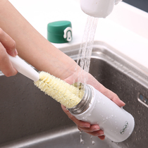 Japanese Cup washing artifact washing Cup brush glass washing brush kitchen tea bottle bottle long handle stain removing brush