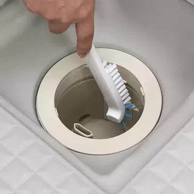 Japan aisen drain, floor drain, cleaning brush, sink brush, sewer brush, inner right angle brush, pot brush