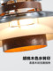 Medieval-Style Ph5 Ufo Lamp Restaurant Chandelier Japanese Wood Grain Retro Designer Chrome Bar Table Lamp