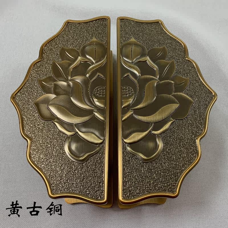 Simple Semi-circular Tempered Glass Large Door Handle Custom Solid Wood Door Handle Black Hotel Door Face Handle Modern