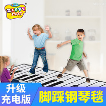 Boys and girls children pedals electronic piano blankets educational birthday gifts Music Toys crawling mats