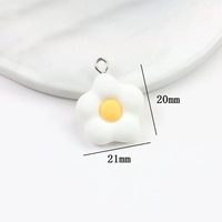 № 6 Белый цветок (с железным ободом) N401