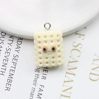 № 16 Белое квадратное печенье (с железным ободом) L305