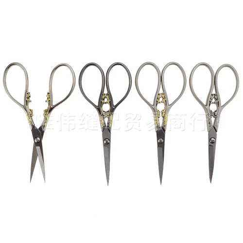 Ножницы из нержавеющей стали, европейский стиль, три цвета