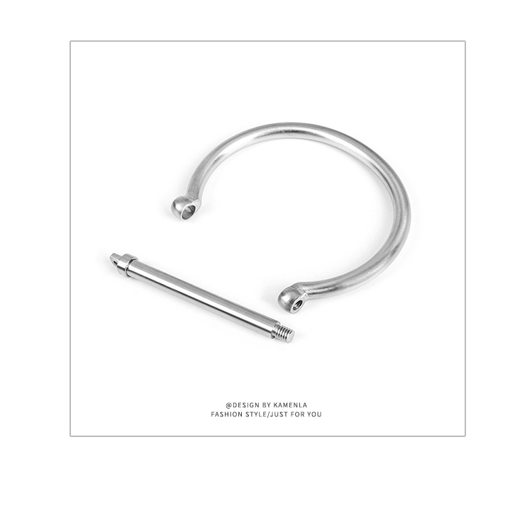 Mỹ miansai gốc retro hải quân phong cách hình chữ nhật neo móc móng ngựa khóa bằng thép titan đôi vòng đeo tay vòng tay đôi