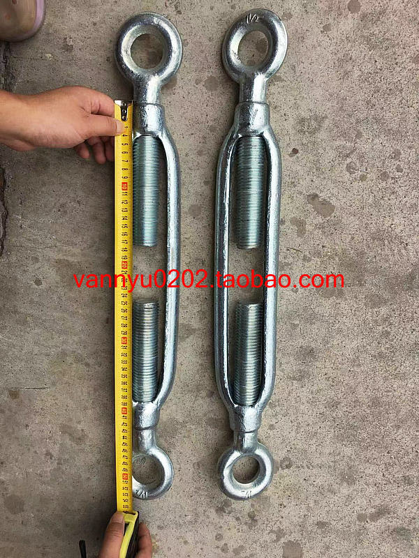 230510230525 Marine Galvanized OO Flower Basket Screw Eye-eye Circle Florin Basket M38X450mm Spot