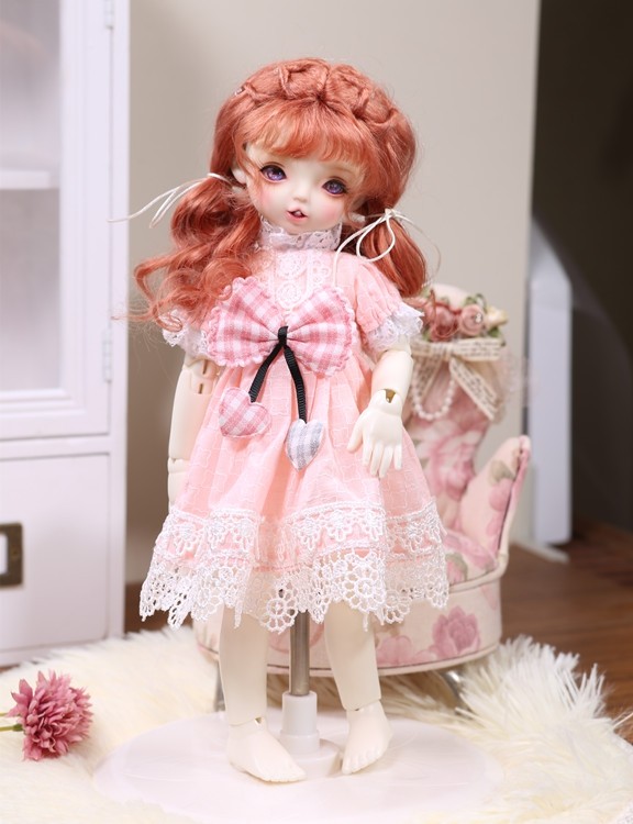 (Spot) bjd dolls 6 Sub-clothes foreign dress cute everyday little dresses as picture landscape gems