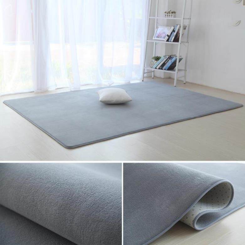 Under the tea machine Carpet square living room wild simple floor Coffee table pad Drop-proof moisture-proof can be scrubbed to clean the room