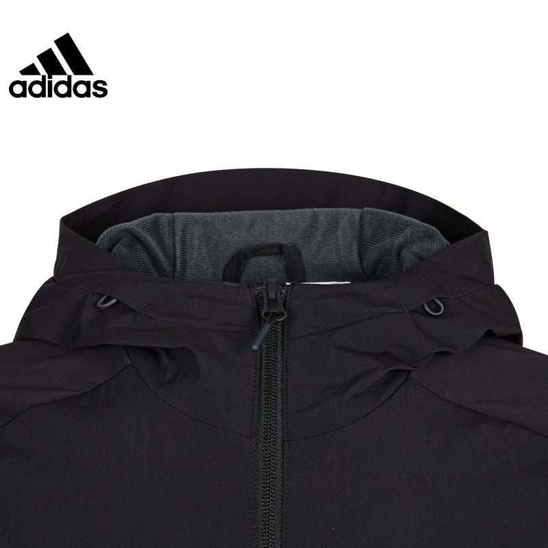 Adidas Official Men's Sports Training Casual Hooded Jacket