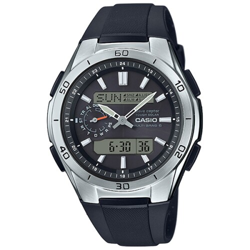 卡西欧(CASIO)流行男款经典百搭100m防水休闲舒适商务简约精致运动太阳能手表