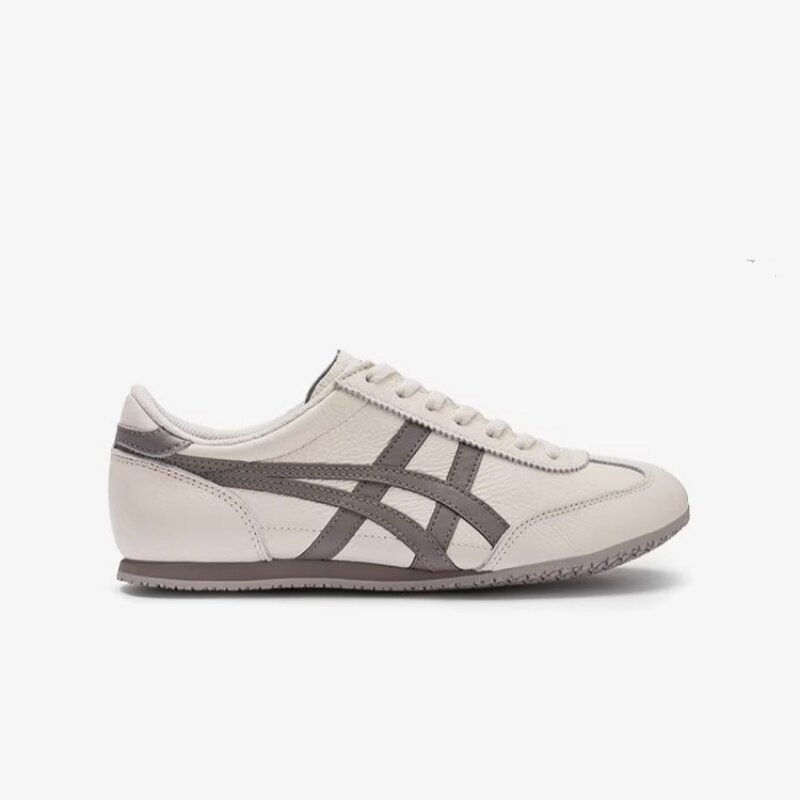 Onitsuka Tiger鬼塚虎MACHU RACER白色灰色男女运动休闲鞋