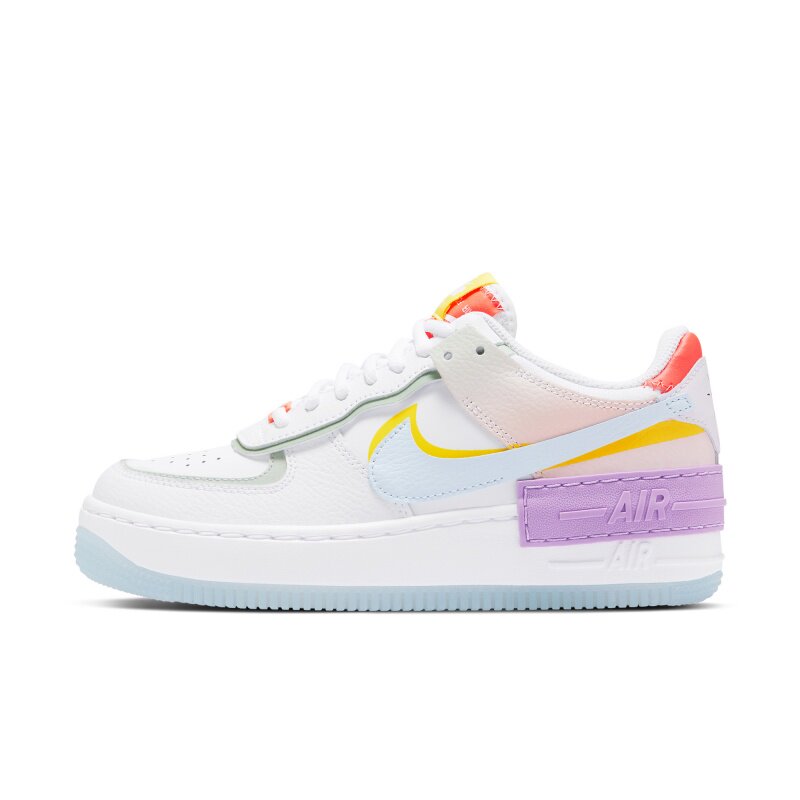 Nike耐克官方AF1 SHADOW女子空军一号运动鞋夏季厚底鞋轻便CW2630