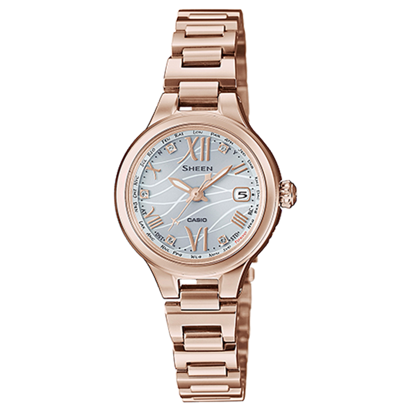卡西欧/Casio Sheen 系列 女表 SHW-1750CG4AJF