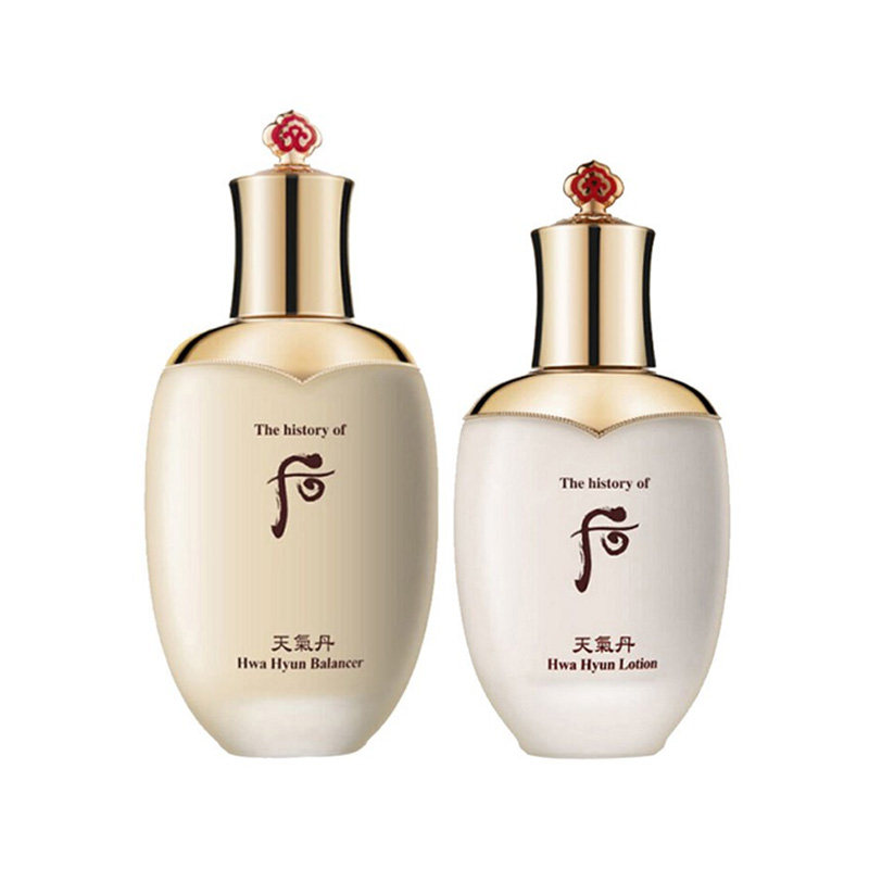 韩国后Whoo天气丹爽肤水华泫水乳套装150ml+乳液110ml