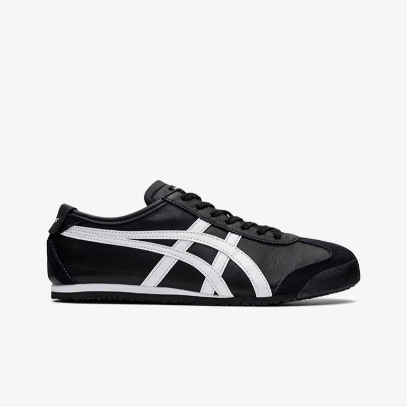 [经典]Onitsuka Tiger鬼塚虎MEXICO 66&trade;男女复古黑色运动休闲鞋