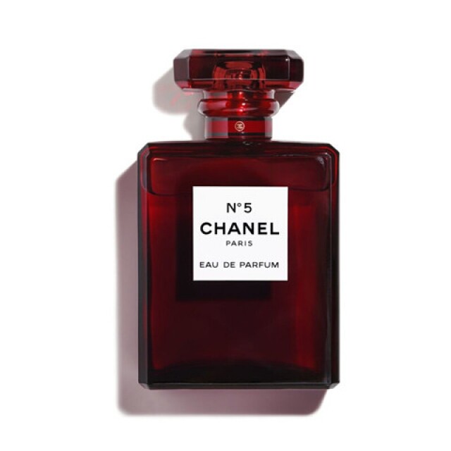 Chanel香奈儿经典五号女士香水 2018圣诞红色限量版 EDP浓香水100ML