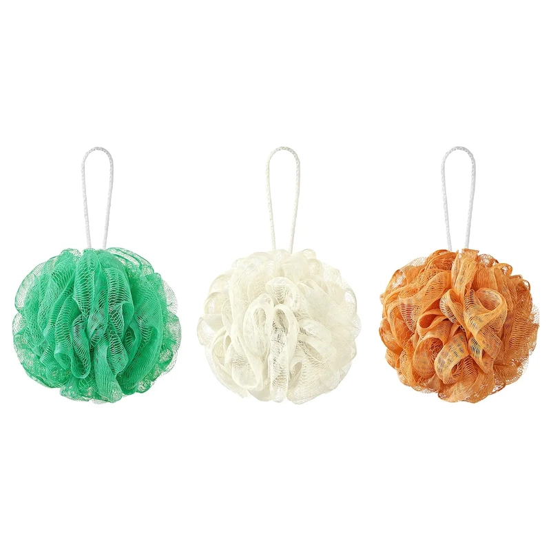 Ikea Ikea Genuine Oubian Shower Ball Large Adult Bath Towel Scrubbing Towel Shower Ball 3-Piece Set