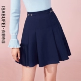 Весенняя ретро приталенная мини-юбка, юбка в складку, 2021 года, подходит для подростков