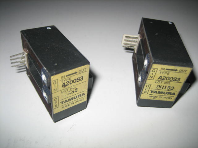 A200S3 TAMURA disassembly Japanese sensor: spot only pictures of these two:direct payment can be made