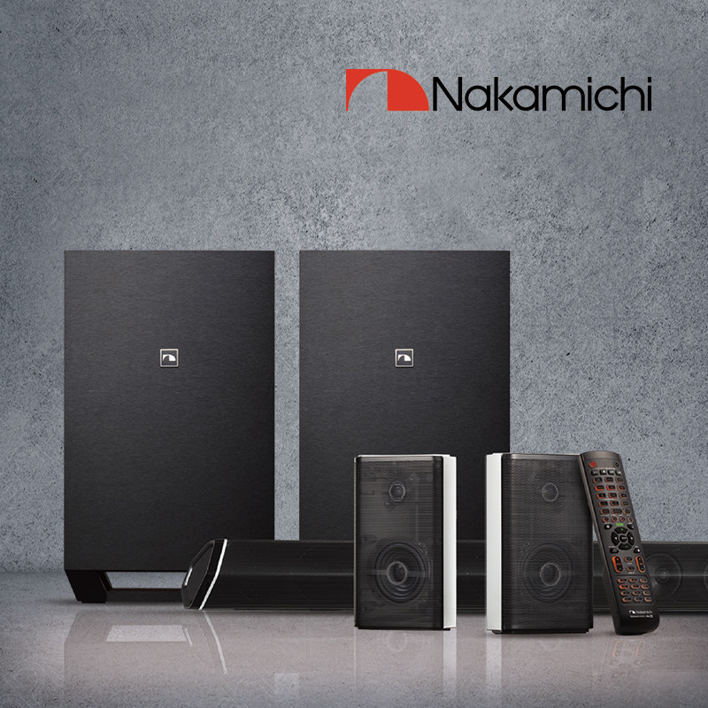 NAKAMICHI ELITE 7 2 4 SSE TV speakers Home cinema Back to sound wall Sound