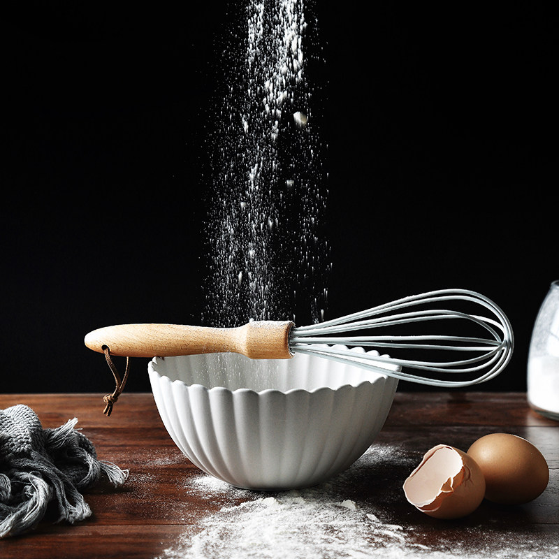German Home Silicone Gel eggbeater Egg Stirrers Manually Cream Milk Bubble Machine Egg Pumping Baking Tool
