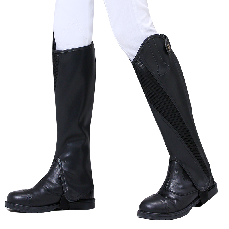 Equestrian armchair Children's adult handicap men and women imported ultra slim riding guard legs Hygroscopic Perspiration Perspiration Riding kneecap