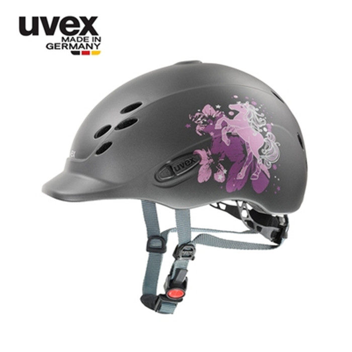 Germany imported UVEX children's equestrian helmet ultra light breathable 3D adjustment adjustable helmet