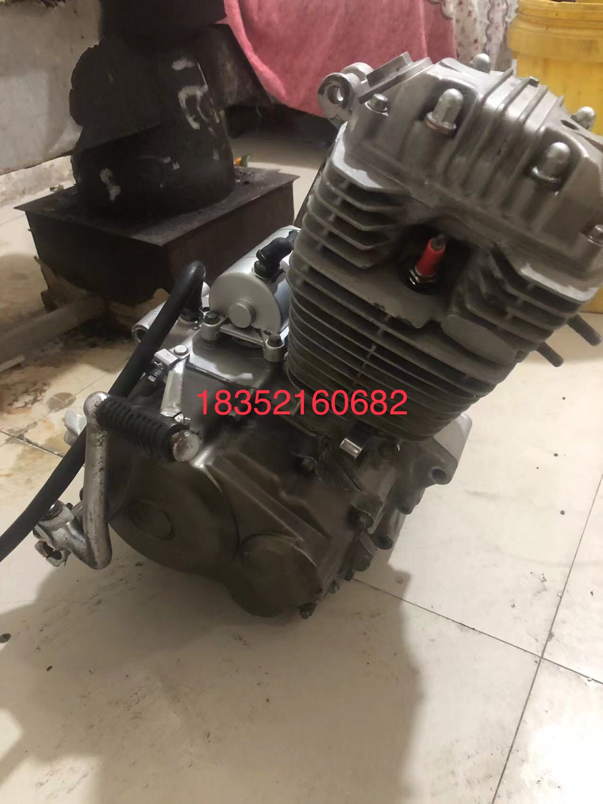Second hand Zongxin Longxin 150250 chain machine cross-country motocross motorcycle locomotive big cabbage Xin Yuan origin CGR engine