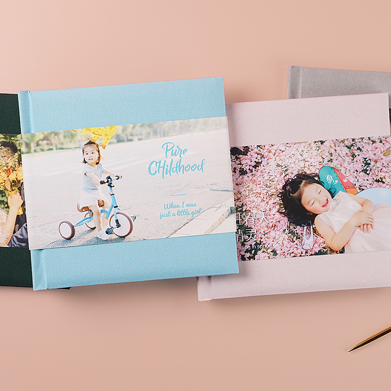 Mimo Photo Book Custom Cloth Art Cotton Linen Wedding WEDDING YARN MOVIE SET BABY GROWTH REMEMBRANCE BOOK CHILDREN'S GIFTS