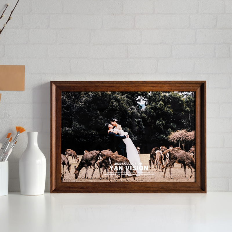 Mio Retro Crystal Frame Painting Hanging Wall Custom Wedding Dress Photo Set For Plus Photo Gallery Photo Gallery Full Family Foe Wedding Photo Making