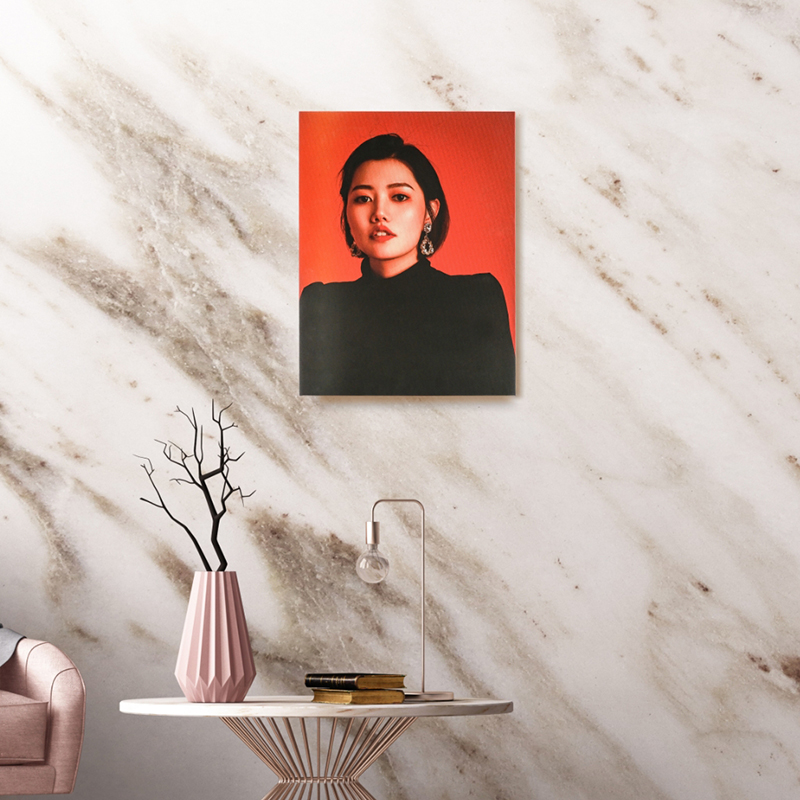 Mimo fabric frameless painting custom photo frame making printmaking table magnification printing photos custom wedding photos hanging wall