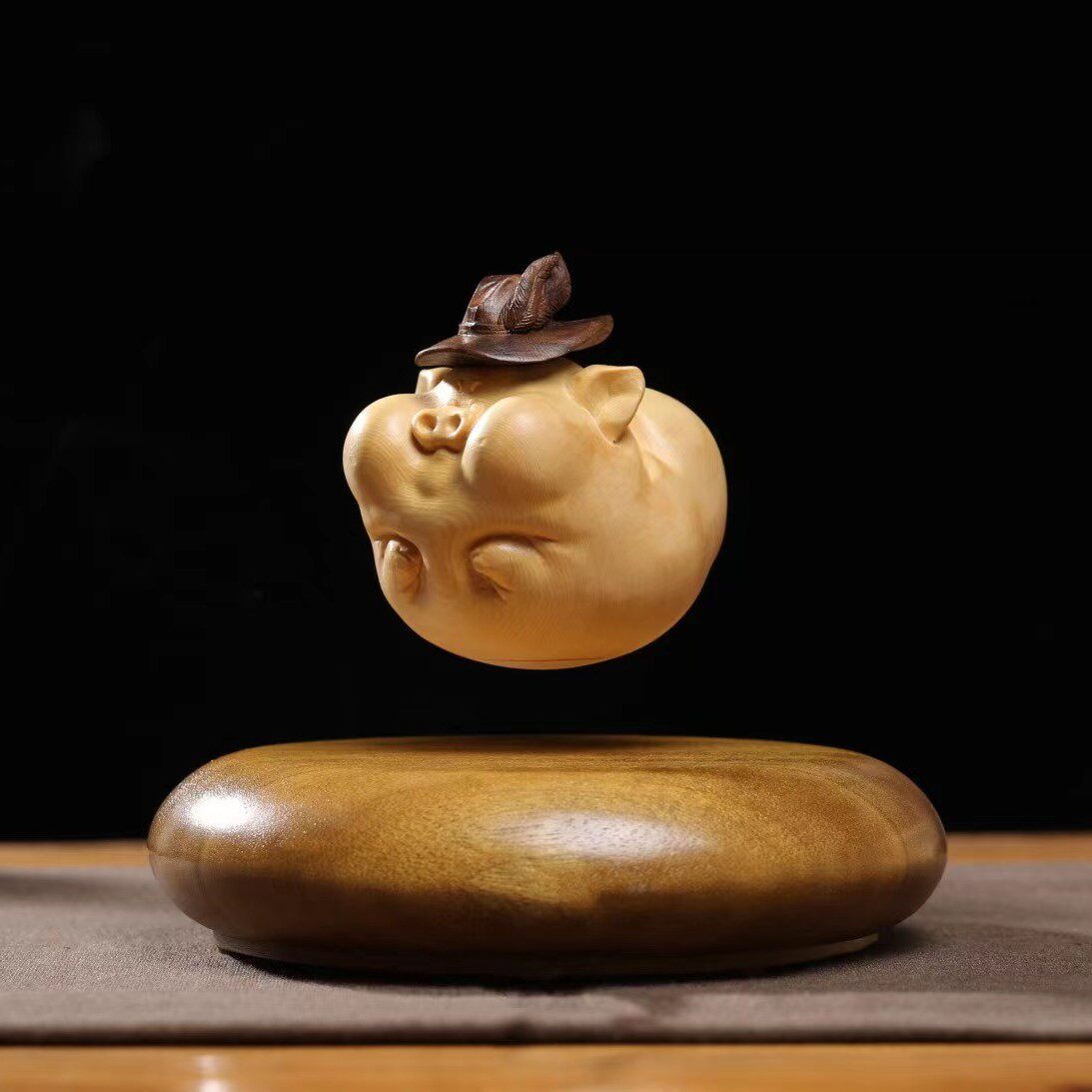 Anti-gravity maglev creative flying pig duozodiac Shows Infinite Cycle Suspended Revolving Office Adornment-Taobao