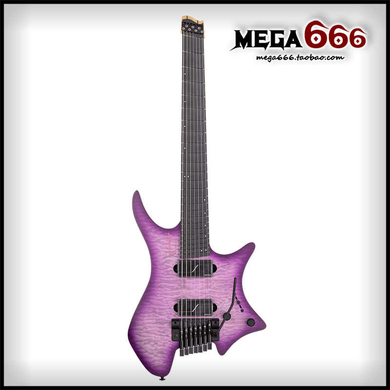 (mega666) Strandberg BODEN PROG NX 7 Twilight Purple headless piano seven-string electric guitar
