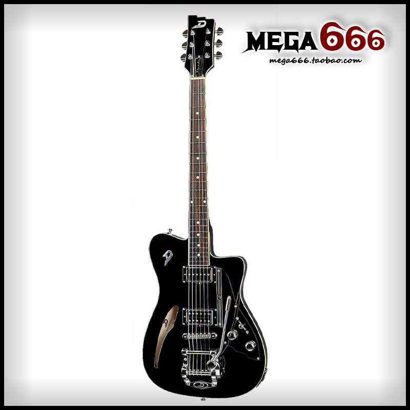 (mega666) German Duesenberg CARIBOU Electric guitar BLACK Duisenberg 6 strings