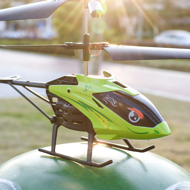 Cartoon Remote Control Aircraft Children Toy Helicopter Wireless Electric Model Boy Elementary Schoolboy Remote Control Helicopter