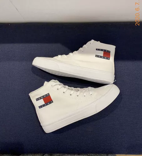 Tommy hilfiger, тканевые джинсовые туфли подходит для мужчин и женщин