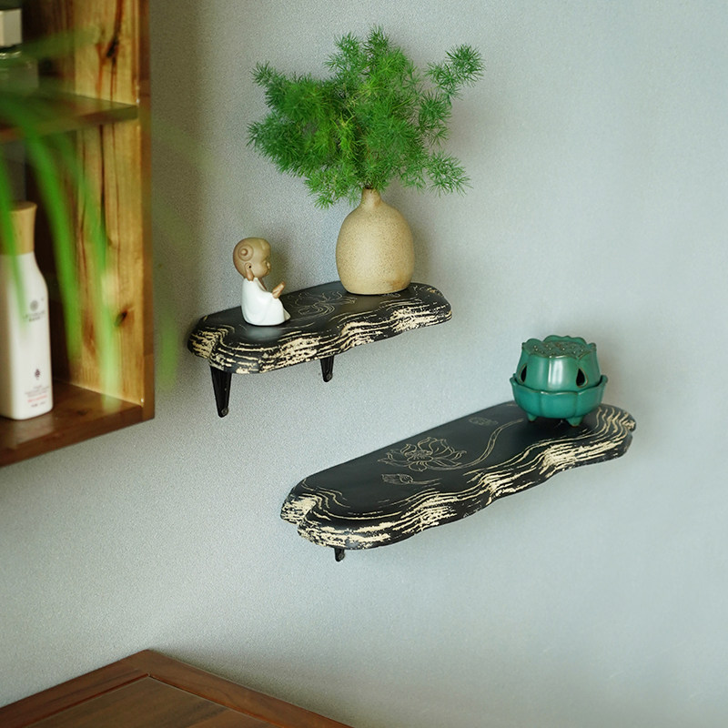 Chinese style shower Bathroom Trust Tray shelf Living room Bedroom Bathroom bathroom Dressing room Wash Table Wall Laminate Decoration