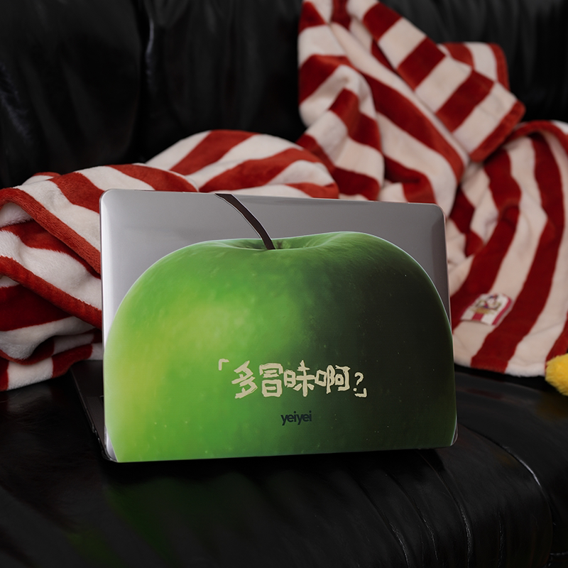 Mouthpiece Series | "How Dare You?" | Original Design MacBook Apple Computer Protective Case, High-Definition Hard Shell, Anti-Collision, Full Coverage Case