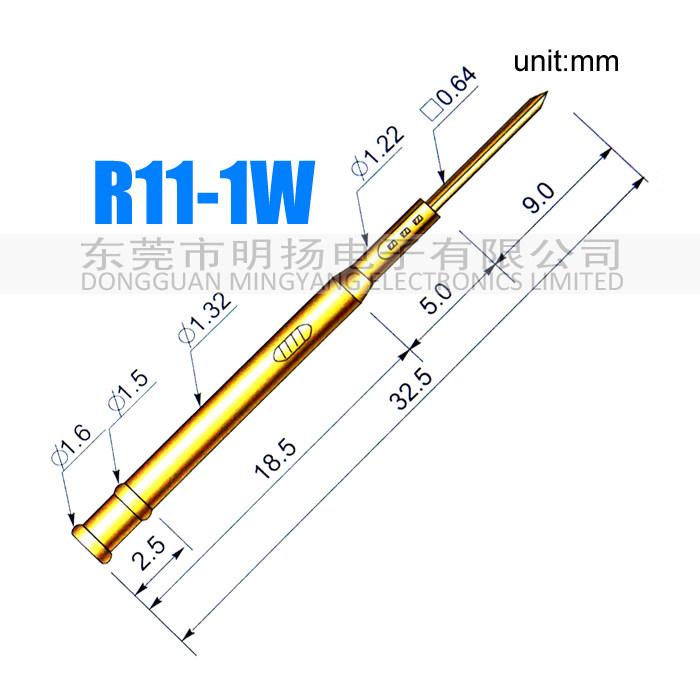 Huarong R11-1W diameter 1 32mm probe needle sleeve test needle sleeve needle sleeve sleeve