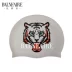 Van Dean mới silicone bơi mũ phụ nữ không thấm nước in lông tai dài mũ bơi thiết bị bơi chuyên nghiệp - Mũ bơi Mũ bơi