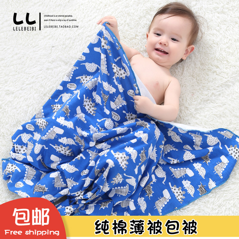 Summer baby quilt thin baby quilt single-layer newborn quilt pure cotton cotton blanket blanket super soft