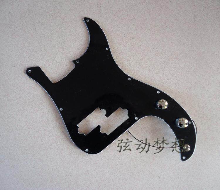 JPBASS besss panel guard board with electronic line volume tone color button jack DIY accessories