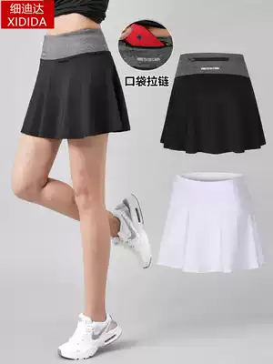 Women's sports pants, Badminton, Tennis, quick-drying, perspiration, pleated short skirt, Fitness, running, marathon skirt