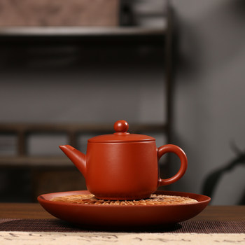 Tao chao cultural and creative chaozhou zhuni hand-pulled pot large mouth hanwa pot three-cup kung fu teapot purple clay tea household