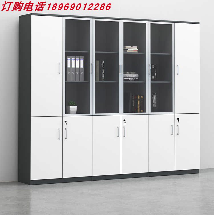 File cabinet office simple modern information cabinet file cabinet wardrobe plate storage bookcase boss background cabinet