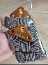 CAMPINGCLUB outdoor tent canopy professional aluminum buckle wind rope strong tension thick rope