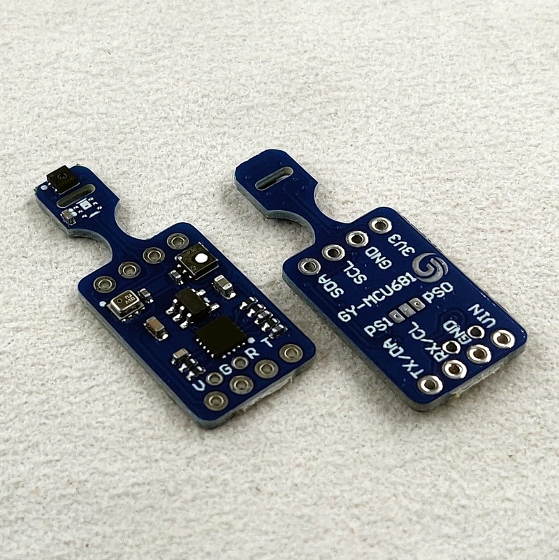GY-MCU680 681 BME680 SGP40 temperature and humidity air pressure indoor air IAQ sensor module