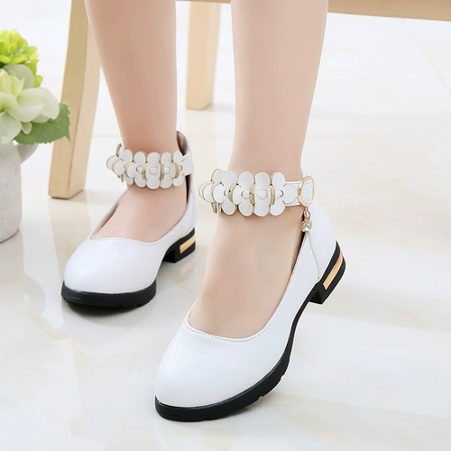 Высокие белые короткие сапоги для кожаной обуви для принцессы с заостренным носом, из натуральной кожи, подходит для подростков