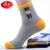Vớ cotton nam Langsha bóng rổ 100% cotton khử mùi thấm mồ hôi kinh doanh mùa xuân và mùa hè phong cách vớ tất trắng Vớ thể thao