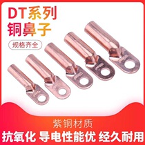 National Label DT red copper nose wiring terminal cable choke oil head DT16 35 70 95120150 wiring nose